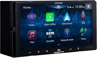 #ad Alpine iLX W670 2 DIN Car Stereo: 7quot; Apple CarPlay Android Auto SXM BT Receiver