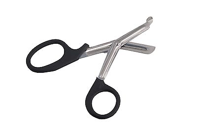 #ad 7 1 2quot; EMT Shears Utility Scissors Medical First Aid amp; Emergency BLACK