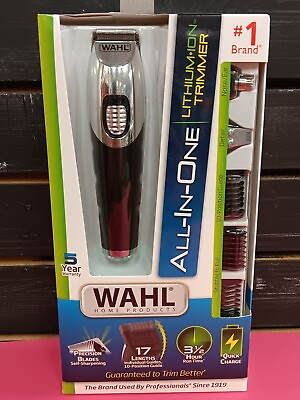 #ad Wahl Rechargeable Trimmer Black 9893 700