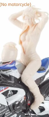 #ad 1 9 resin figures model Sexy Motorcycle Girl No Motorcycle unassembled unpainted