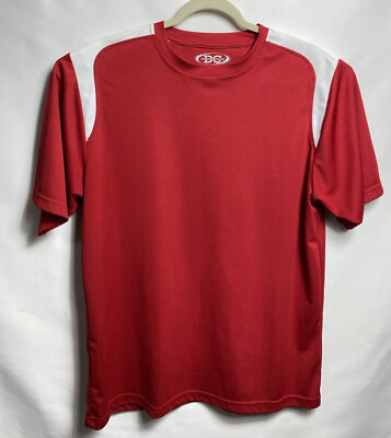 #ad DC Performance mens active t shirt sz XL red