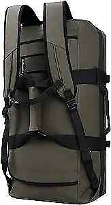 #ad Water Resistant Backpack Duffle Heavy Duty Convertible Duffle 60L Army Green
