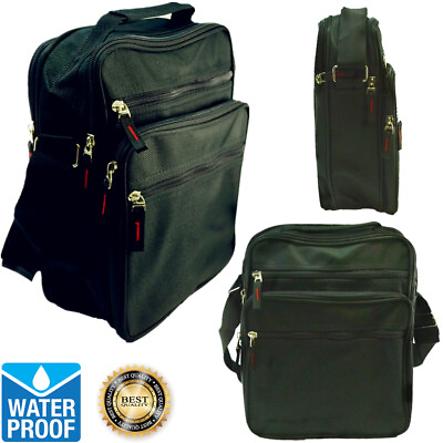 Unisex Small Waterproof Canvas Work Business Messenger Shoulder Belt Hip Bag $10.99