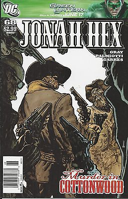 #ad Jonah Hex Comic 68 Cover A First Print 2011 Justin Gray Jimmy Palmiotti Garres