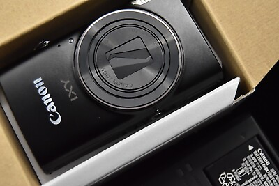 #ad Canon IXY 650 PowerShot Elph 360 HS Digital Camera 20.2MP Black 【MINT】2024
