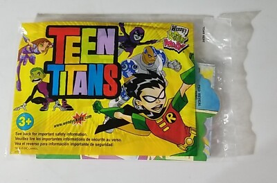 #ad Wendy#x27;s Kids Meal 2005 Teen Titans Communication Kit Toy