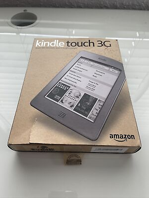 #ad Amazon Kindle Touch 3G D01200 Open Box