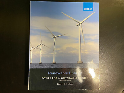 #ad Renewable Energy : Power for a Sustainable Future 2012 3rd Edition Paperback