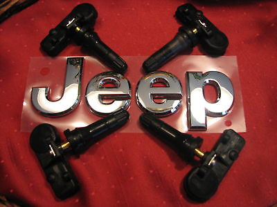 #ad Jeep TPMS Tire Sensors Set of 5 *2013 2015* Wrangler 56029398 AB *BRAND NEW*