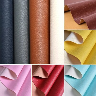 #ad Vinyl Fabric Faux Leather Auto Upholstery Sewing Bag Clothing Car DIY