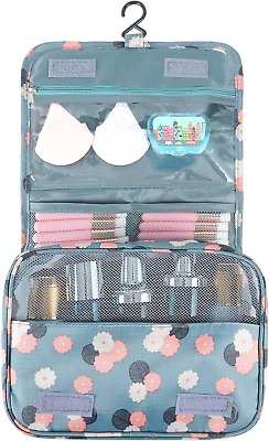 #ad Pengxiaomei Toiletry Bag Waterproof Hanging Cosmetic Bag Portable Travel Makeup