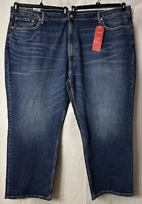 #ad NWT Levis Big amp; Tall 559 Relaxed Straight Mens Jeans Denim Size 52x29