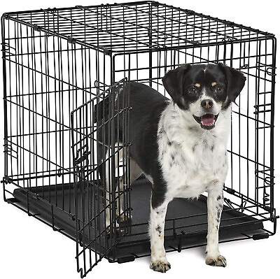 #ad MidWest Contour Wire Dog Crate Single Door