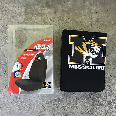 #ad Missouri Tigers Pilot Automotive Collegiate Seat Cover NCAA Car Front Black