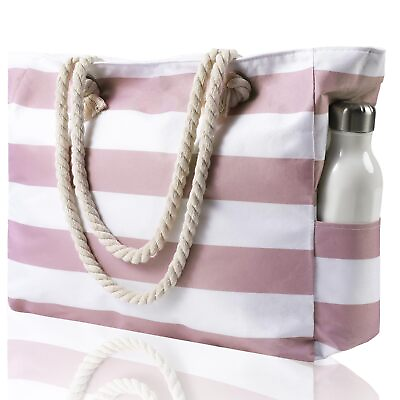 #ad Beach Bag for Women Large Beach Tote Bag Waterproof Sandproof Beach Bag wit...