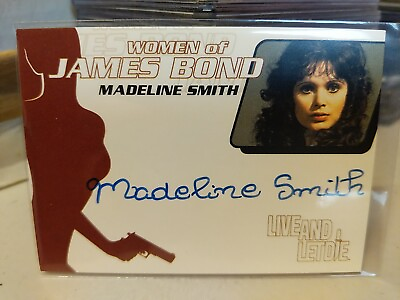 #ad James Bond The Quotable 007 Madeline Smith WA25 Autograph Card 2004 Rittenhouse
