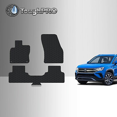 ToughPRO Floor Mats Black For Volkswagen Taos All Weather 2021 2024