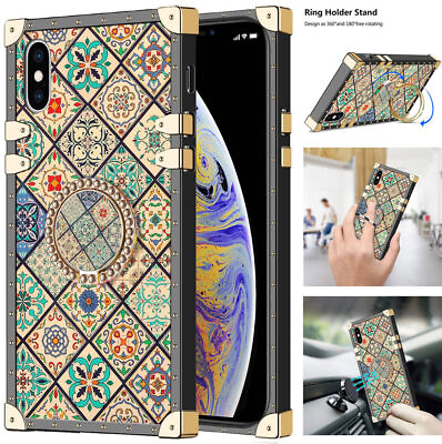 #ad Totem Square Phone Case For iPhone 11 12 13 14 Samsung S20 S21 S22 S23 A13 A32