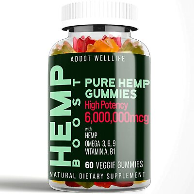 #ad Natural gummies Pure Vegan anxiety sleep pain relaxation stress