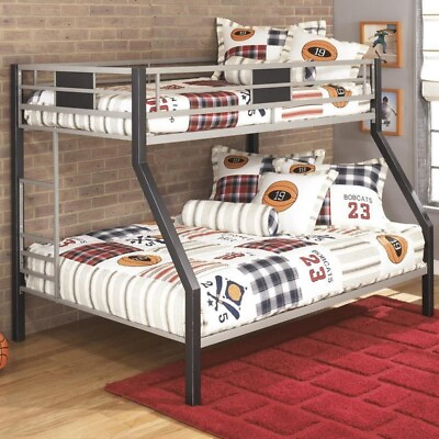 #ad signature design by ashley dinsmore b106 56 twin full bunk bed with ladder