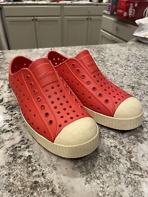 #ad Native Shoes Kids Jefferson Child WaterProof Shoes Size J 3 Red