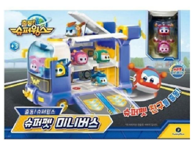 #ad Go Super Wings Super Pet Mini Bus Play Set korea toy