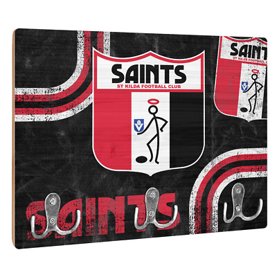 #ad AFL Heritage Key Rack St Kilda Saints Gift Retro