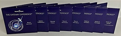 #ad ORIGINAL Gateway Experience Waves I VIII with Booklets by Hemi Sync:2023 Series