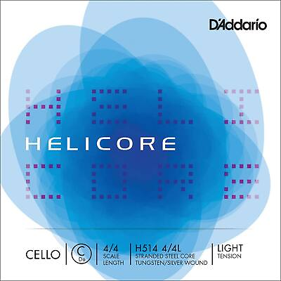 #ad Helicore Cello C String tungsten silver steel: Light