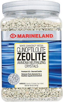 #ad Marineland White Diamond 50 Ounces Removes Toxic Ammonia Aquarium Filter Media