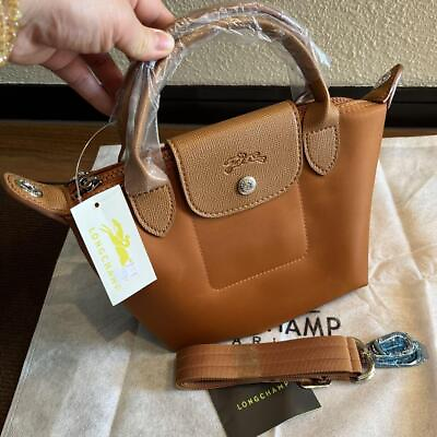 #ad Longchamp Le Pliage Neo XS Camel Shoulder Tote Bag 2Way Bag Japan Outlet New　