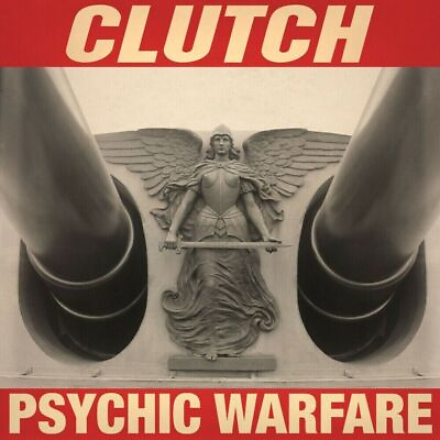 #ad CLUTCH Psychic Warfare HUGE 4X4 Ft Fabric Tapestry Banner Album Poster Art NEW