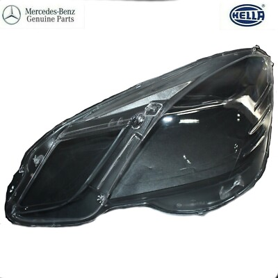 #ad Mercedes W212 E350 E400 E500 E550 E63 AMG LEFT Headlamp Lens Cover 09 12 OEM
