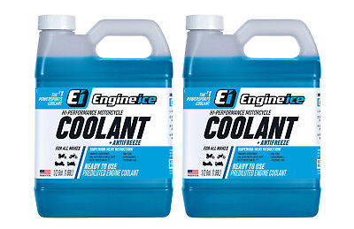 #ad Qty 2 of ENGINE ICE 1 2 GAL High Performance Coolant Non Toxic Biodegradable