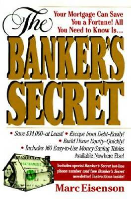 #ad The Banker#x27;s Secret Hardcover By Eisenson Marc GOOD