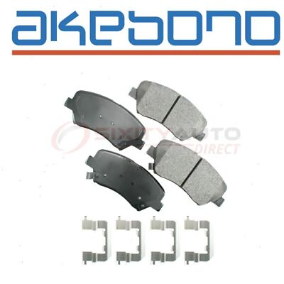 #ad Akebono Pro ACT ACT1543 Disc Brake Pad Set for TPC1543 TPC1432 SS8549X fz