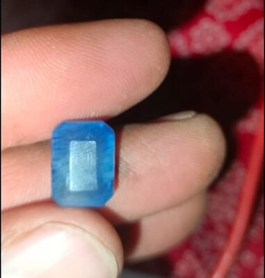 #ad Natural Blue Sapphire 9.25 Ct Certified Unheated CERTIFIED Neelam loose gemstone