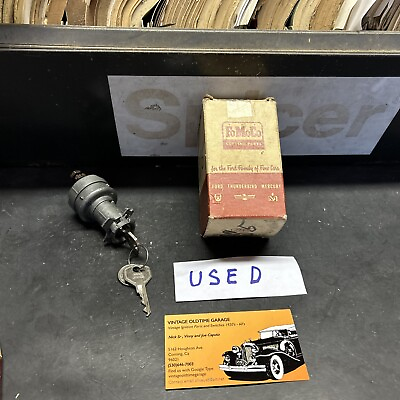 #ad 1947 1948 1949 1950 FORD IGNITION SWITCH