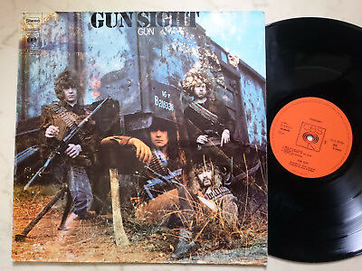 #ad Gun Gunsight Pre three Man Army Gurvitz 1969 CBS 1st Press Dutch Vinyl LP