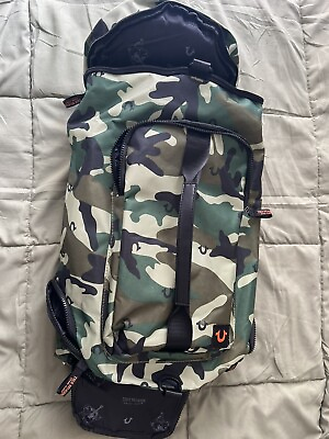 #ad True Religion Switch Convertible Backpack Duffel Bag Camo