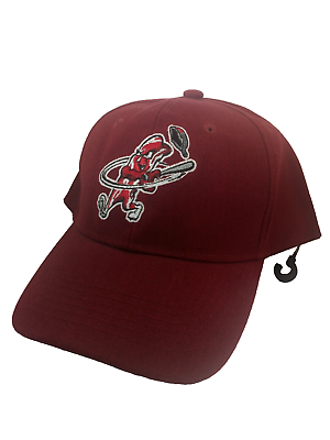 #ad ☘️ New Macon Bacon Hat Coastal Plain League Baseball Collegiate Georgia Logo Cap