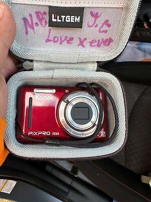 #ad Kodak PIXPRO FZ53 Friendly Zoom 16 MP Digital Camera 2.7quot; LCD Screen Size Red