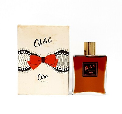 #ad Vintage Rare Ciro Oh La La Parfum Perfume Splash 2 oz Free Ship