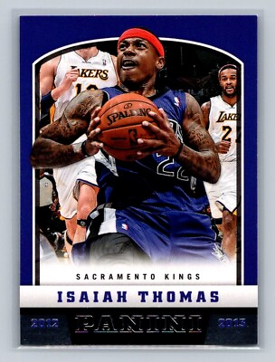 #ad 2012 Panini #214 Isaiah Thomas RC Sacramento Kings