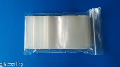 PLASTIC BAG 2x3 zipper lock CLEAR small poly mini 100 reclosable bags 2mil $2.99
