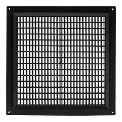 #ad Vent Systems 6 x 6 Inch Black Air Vent Cover Plastic Air Return Grill wi