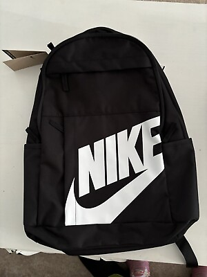 #ad Nike Black Polyester Backpack for Men BA5879011