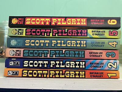 #ad Scott Pilgrim full set of 6 can choose individual books
