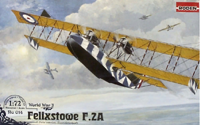 #ad Roden 014 Felixstowe F.2A late Fighter reconnaissance 1 72 scale flying boat