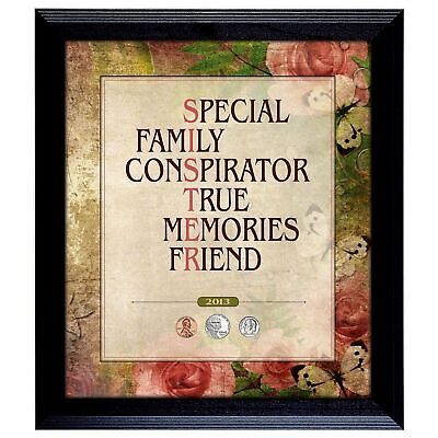 #ad NEW American Coin Treasures Sister Year to Remember Coin Frame 2017